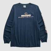 Chicago Bears NFL 2010s Long Sleeve T-shirt Navy Vintage
