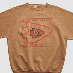 Kansas City Chiefs Pullover Sweatshirt Clay Vintage