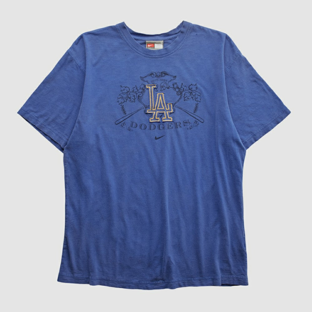 Los Angeles Dodgers Nike 2000s T-shirt - Blue - M by Fanatics Real Vintage T-shirts