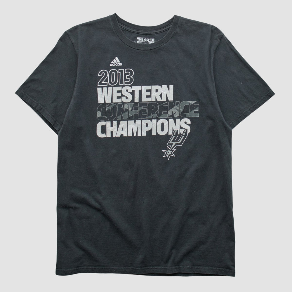 San Antonio Spurs 2013 T-shirt Black Vintage