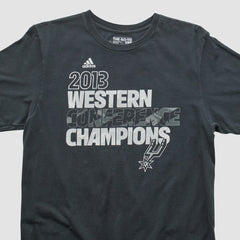San Antonio Spurs 2013 T-shirt Black Vintage