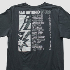 San Antonio Spurs 2013 T-shirt Black Vintage