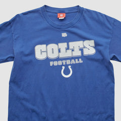 Indianapolis Colts NFL 2000s Long Sleeve T-shirt Blue Vintage