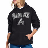 Arizona Diamondbacks Starter Women's Lace Team Lockup Fleece Hoodie - Black Hoodies