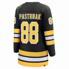 NHL David Pastrnak Boston Bruins Fanatics Women's Home Breakaway Jersey - Black
