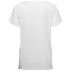 Cleveland Guardians Levelwear Women's Blue Haven Influx Cornerstone T-Shirt - White T-shirts