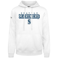 Seattle Mariners Levelwear Podium Hoodie - White Hoodies