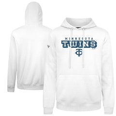 Minnesota Twins Levelwear Podium Hoodie - White Hoodies