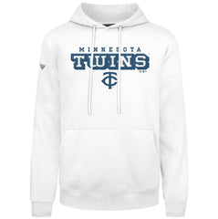 Minnesota Twins Levelwear Podium Hoodie - White Hoodies