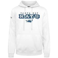 Tampa Bay Rays Levelwear Podium Hoodie - White Hoodies