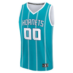 NBA Charlotte Hornets Fast Break Custom Jersey - Icon Edition - Teal