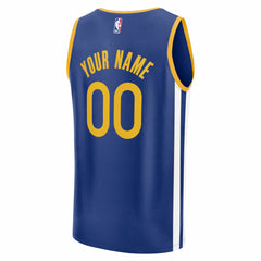 NBA Golden State Warriors Fast Break Custom Jersey sale - Icon Editi- Royal
