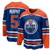 NHL Connor Murphy Edmonton Oilers Fanatics Home Breakaway Jersey - Royal