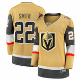 NHL Cole Smith Vegas Golden Knights Fanatics Women's Home Breakaway Jersey - Gold