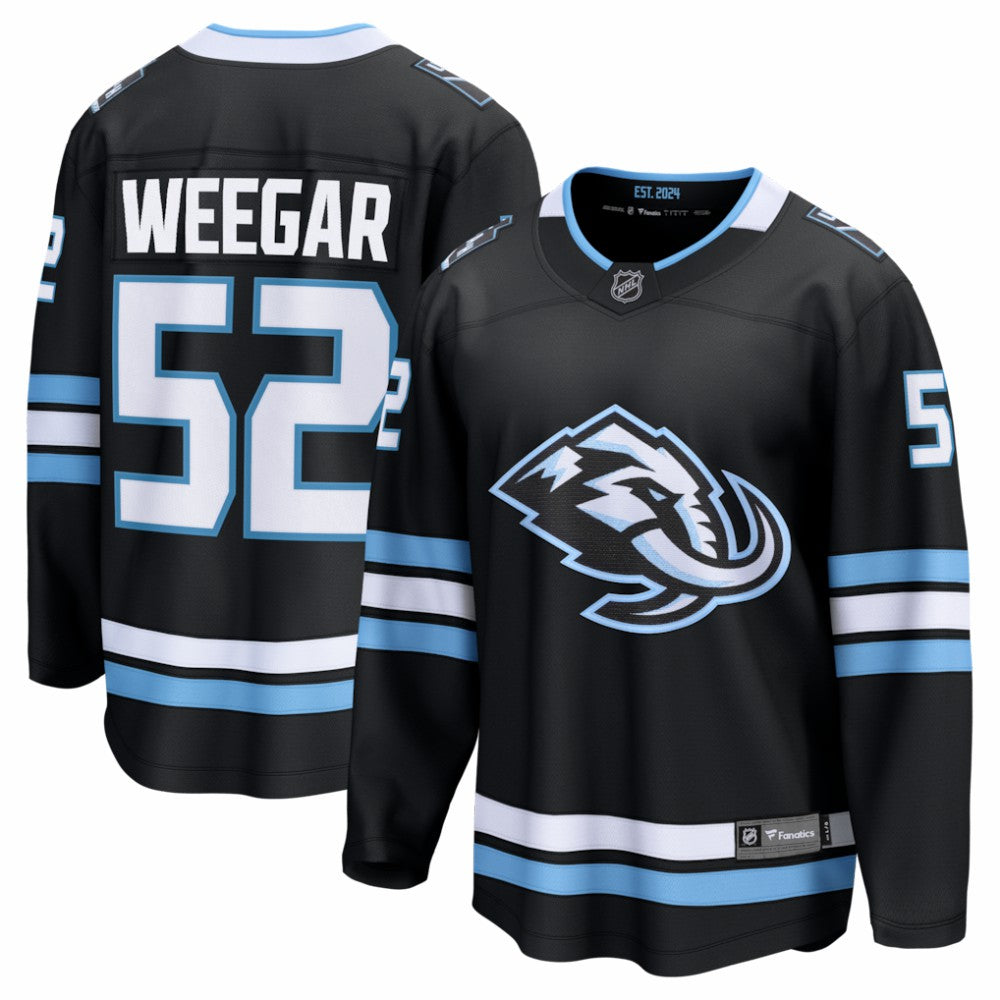NHL MacKenzie Weegar Utah Mammoth Fanatics Home Breakaway Jersey - Black