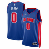 Jalen Duren Detroit Pistons Unisex Swingman Jersey Icon Editi- Blue