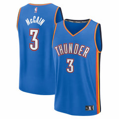 NBA Jared McCain Oklahoma City Thunder Fast Break Replica Jersey - Icon Edition - Blue