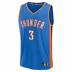 NBA Jared McCain Oklahoma City Thunder Fast Break Replica Jersey - Icon Edition - Blue