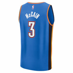 NBA Jared McCain Oklahoma City Thunder Fast Break Replica Jersey - Icon Edition - Blue