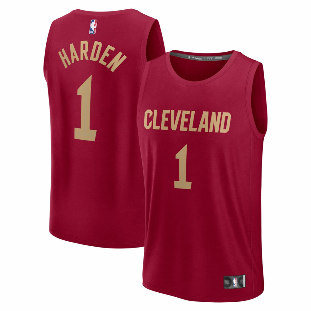 NBA James Harden Cleveland Cavaliers Fast Break Replica Jersey sale - Icon Editi- Wine