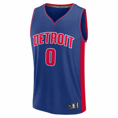 NBA Jalen Duren Detroit Pistons Fast Break Replica Jersey sale - Icon Editi- Blue