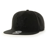 NHL Anaheim Ducks '47 No Shot Captain Snapback Hat - Black