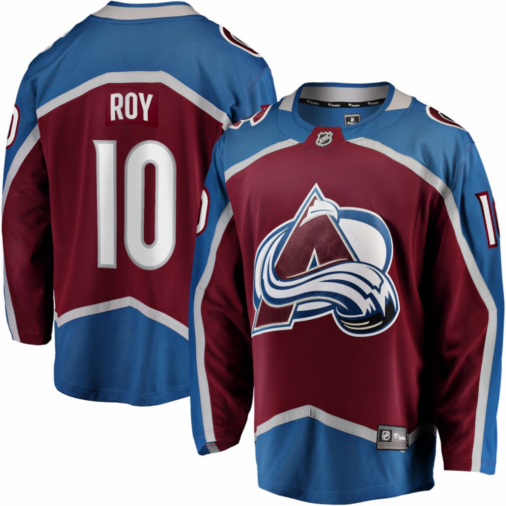 NHL Nicolas Roy Colorado Avalanche Fanatics Home Breakaway Jersey - Burgundy