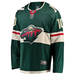 NHL Bobby Brink Minnesota Wild Fanatics Home Breakaway Jersey - Green