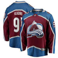 NHL Nazem Kadri Colorado Avalanche Fanatics Home Breakaway Jersey - Burgundy