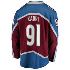 NHL Nazem Kadri Colorado Avalanche Fanatics Home Breakaway Jersey - Burgundy