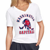 NHL Washington Capitals Starter Women's Tough Puck T-Shirt - White