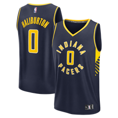 NBA Tyrese Haliburton Indiana Pacers Fanatics Youth Fast Break Replica Player Jersey - Navy