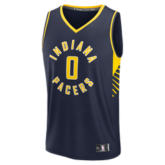 NBA Tyrese Haliburton Indiana Pacers Fanatics Youth Fast Break Replica Player Jersey - Navy