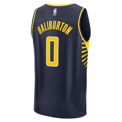 NBA Tyrese Haliburton Indiana Pacers Fanatics Youth Fast Break Replica Player Jersey - Navy