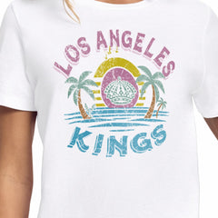 NHL Los Angeles Kings Starter Women's Tonal Beach T-Shirt - White