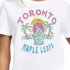 NHL Toronto Maple Leafs Starter Women's Tonal Beach T-Shirt - White