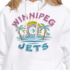 NHL Winnipeg Jets Starter Women's Tonal Beach Hoodie - White
