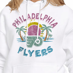 NHL Philadelphia Flyers Starter Women's Tonal Beach Hoodie - White