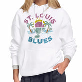 NHL St. Louis Blues Starter Women's Tonal Beach Hoodie - White