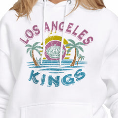 NHL Los Angeles Kings Starter Women's Tonal Beach Hoodie - White