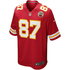 NFL Travis Kelce Kansas City Chiefs Youth Game Jersey - Red