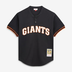 Matt Williams San Francisco Giants Mitchell & Ness Authentic Batting Practice Jersey - Black Jerseys