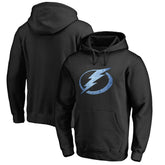 NHL Tampa Bay Lightning Rinkside Pond Hockey Pullover Hoodie - Black