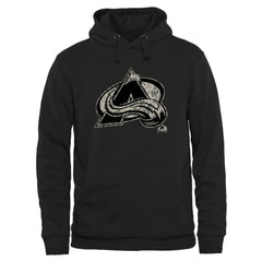 NHL Colorado Avalanche Rink Warrior Pullover Hoodie - Black