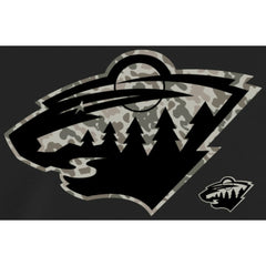 NHL Minnesota Wild Rink Warrior Pullover Hoodie - Black