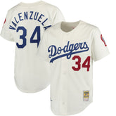 MLB Fernando Valenzuela Los Angeles Dodgers Mitchell & Ness Authentic Jersey - White