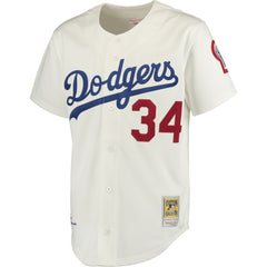 MLB Fernando Valenzuela Los Angeles Dodgers Mitchell & Ness Authentic Jersey - White