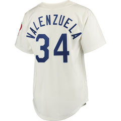 MLB Fernando Valenzuela Los Angeles Dodgers Mitchell & Ness Authentic Jersey - White