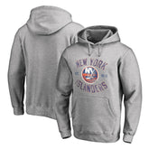 NHL New York Islanders Heritage Pullover Hoodie - Ash