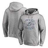 NHL Tampa Bay Lightning Heritage Pullover Hoodie - Ash